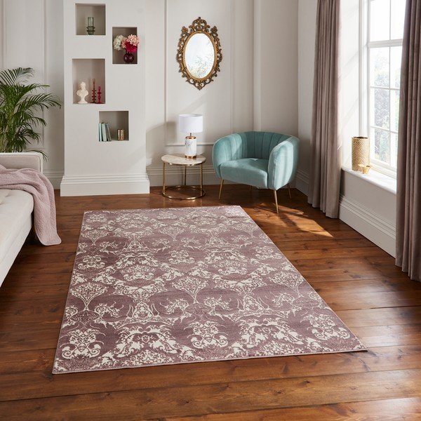 Koberec ružovofialový 200x285 cm Imperial Wine – Think Rugs-image-1
