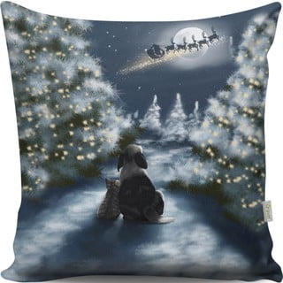 Vankúš Christmas View At Night, 43x43 cm