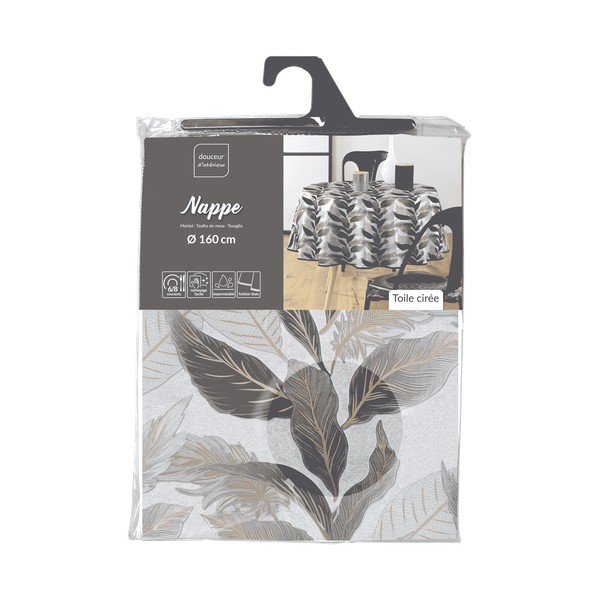 Umývateľný obrus ø 160 cm Oralia – douceur d'intérieur-image-4