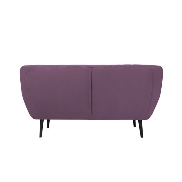 Fialová pohovka pre dvoch Mazzini Sofas Toscane, čierne nohy-image-3