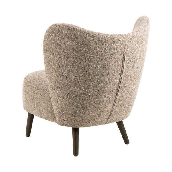 Béžové kreslo z textílie buklé Elmont – Actona-image-2