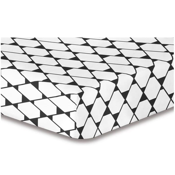Elastická plachta z mikrovlákna DecoKing Rhombuses, 160 × 200 cm