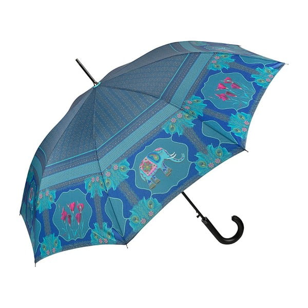 Dáždnik s rúčkou Von Lilienfeld Blue Elephant, ø 100 cm