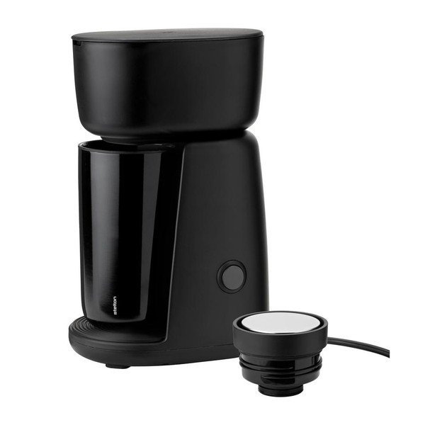 Čierny plastový kávovar na filtrovanú kávu 400 ml Foodie – RIG-TIG-image-2