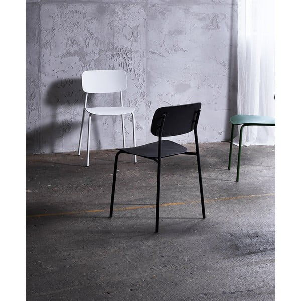 Čierne jedálenské stoličky v súprave 2 ks Kirkland – Unique Furniture-image-3