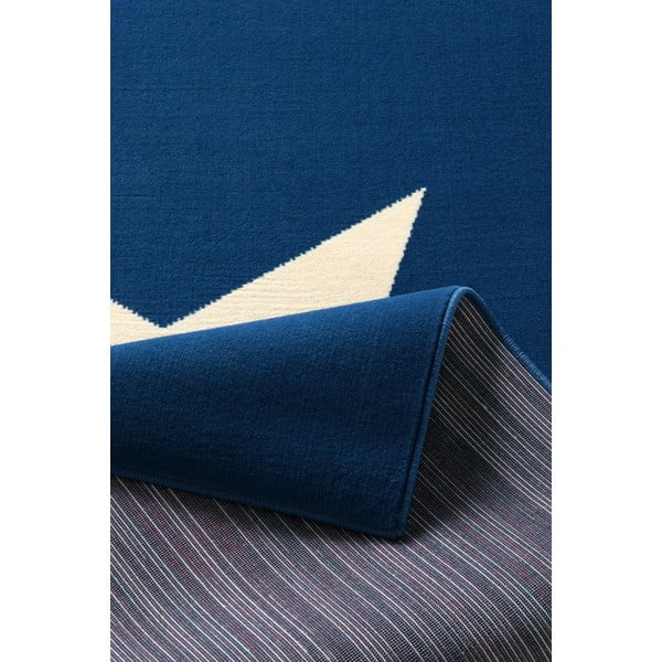 Modrý koberec Hanse Home City & Mix Star, 140 x 200 cm-image-3