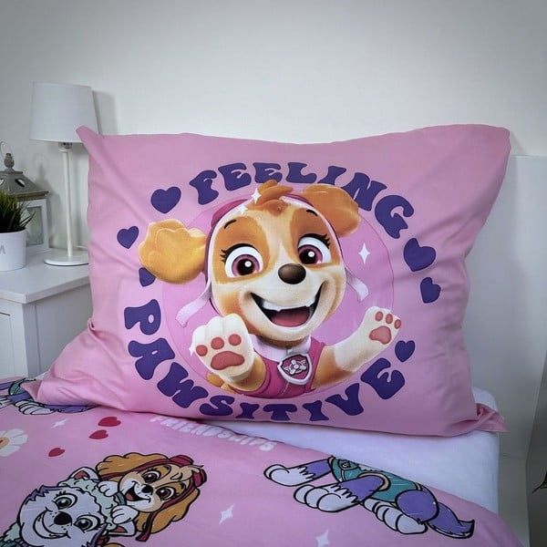 Detské obliečky na jednolôžko z mikrovlákna 140x200 cm Paw Patrol - Jerry Fabrics-image-3