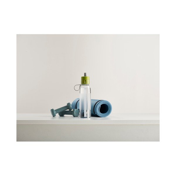 Zelená športová fľaša s počítadlom plnenia Josoph Josoph Dot Active, 750 ml-image-2