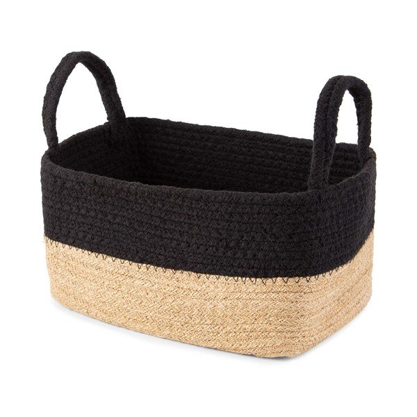 Úložný košík z juty a bavlny Compactor Basic, 24 x 15 cm-image-4