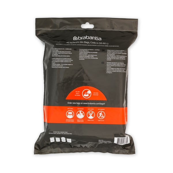 Vrecia na odpadky v súprave 40 ks 60 l PerfectFit H – Brabantia-image-4