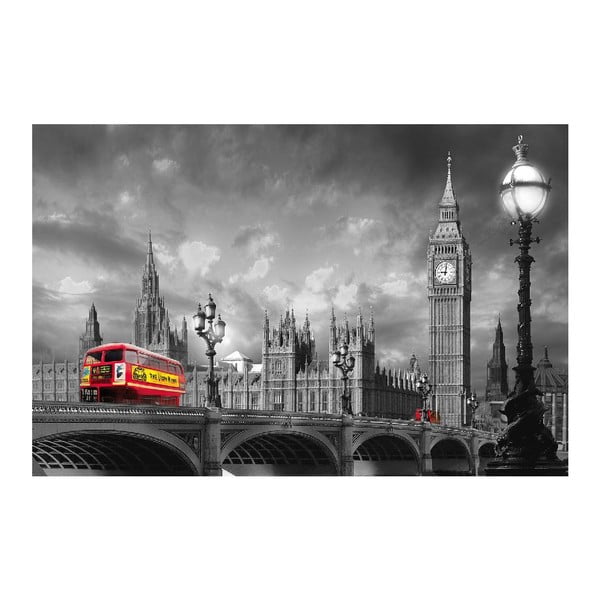 Maxi plagát Bus On Westminster, 175x115 cm