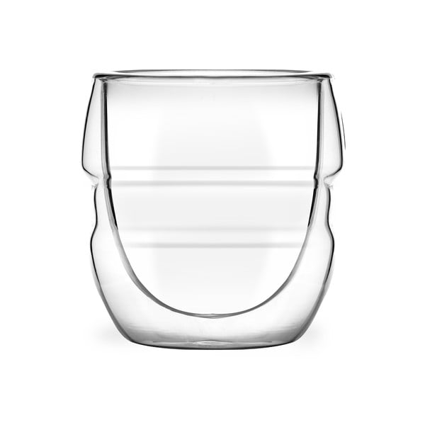 Sklenené šálky v súprave 2 ks na espresso/dvojstenné 70 ml Sferico – Vialli Design-image-2
