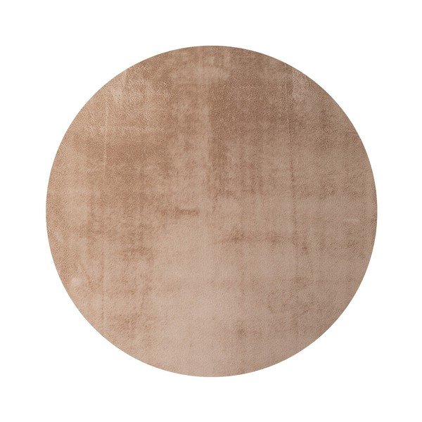 Béžový prateľný okrúhly koberec ø 80 cm Joy – Ayyildiz Carpets