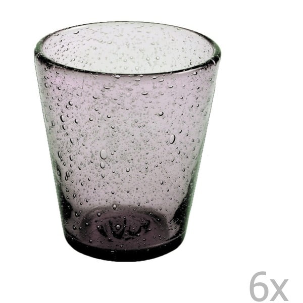 Sada 6 fialových pohárov VDE Tivoli 1996 Aqua, 330 ml
