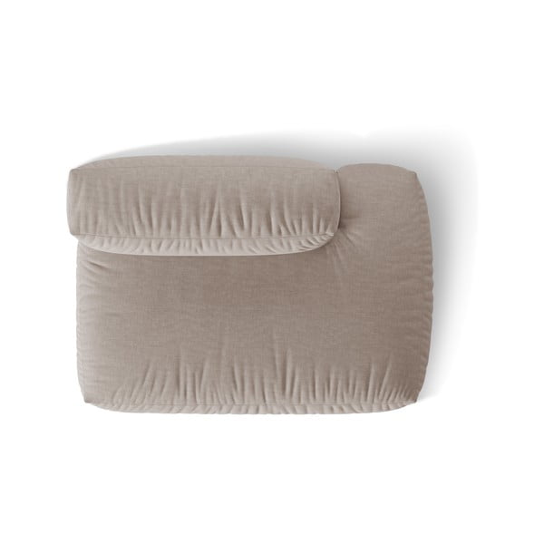 Béžový modul pohovky (pravý roh) Martina – Micadoni Home-image-3