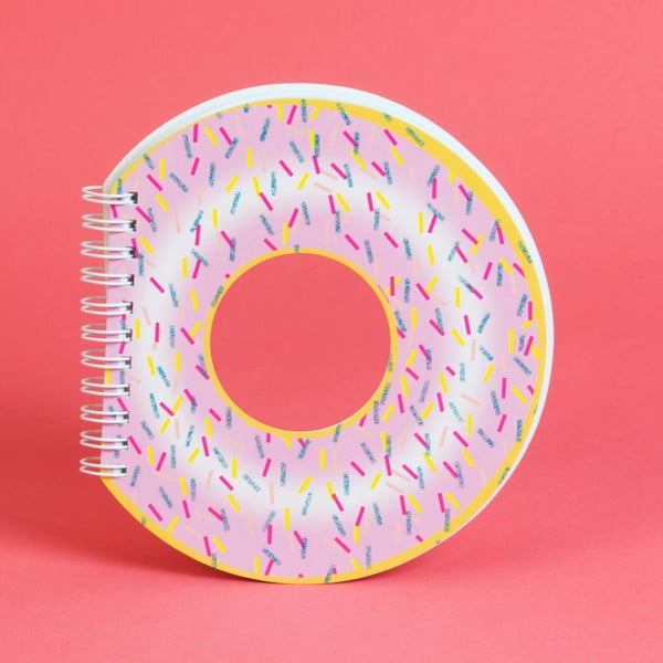 Zápisník v tvare donutu Just 4 Kids Donut, 100 stránok