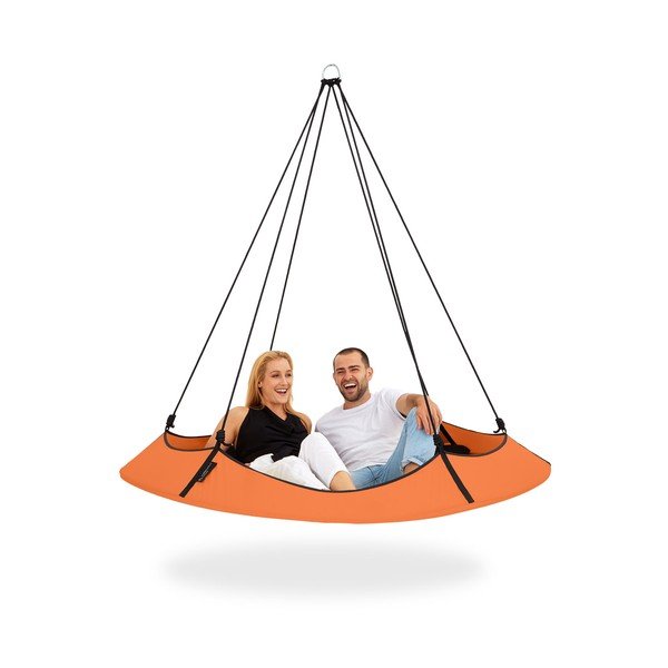 Oranžová záhradná hojdačka - Hangout Pod-image-2