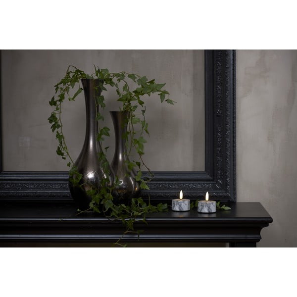 LED sviečky v súprave 2 ks (výška  6 cm) Flamme Marble – Star Trading-image-4