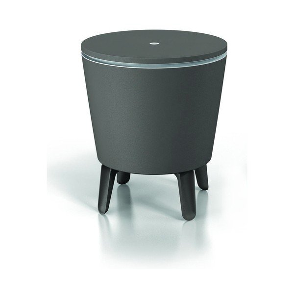 Plastový okrúhly záhradný stolík so zásobníkom na ľad ø 49,5 cm Cool – Keter-image-2