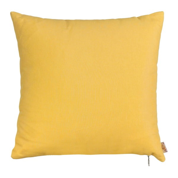 Žltá obliečka na vankúš Mike & Co. NEW YORK Simply Yellow, 41 × 41 cm