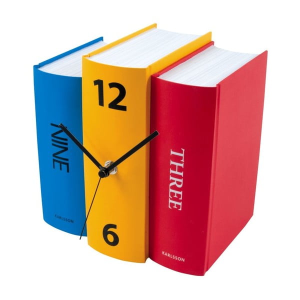 Hodiny Book Colour-image-1