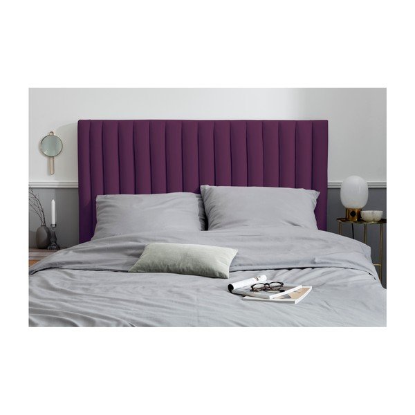 Fialové čelo postele Cosmopolitan design NJ, 140 × 120 cm-image-4