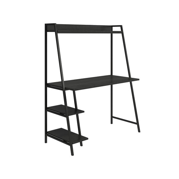 Pracovný stôl nástenný s doskou v dubovom dekore 51x111 cm Bushwick – Novogratz-image-1