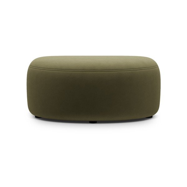 Zelená zamatová podnožka Kate – Micadoni -image-1