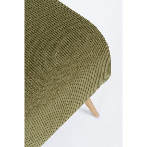 Zelená polstrovaná lavica Olga – Bizzotto-image-1