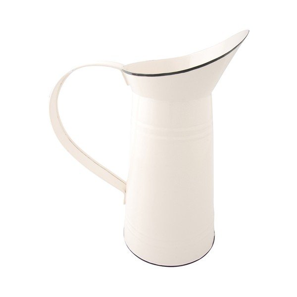 Biely džbán Esschert Design Garden, 1.5 l