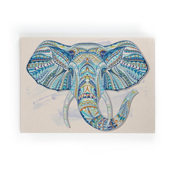 Obraz na plátne Surdic Lino Elephant, 50 × 70 cm