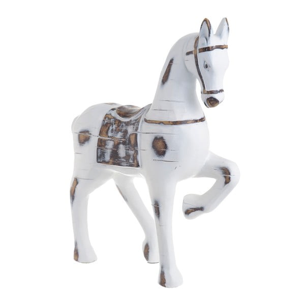 Biely dekoratívny koník InArt Lili