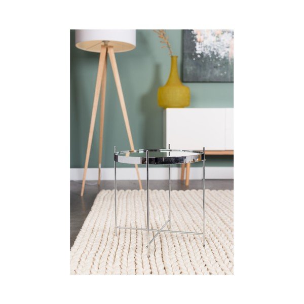 Odkladací stolík v striebornej farbe Zuiver Cupid-image-1