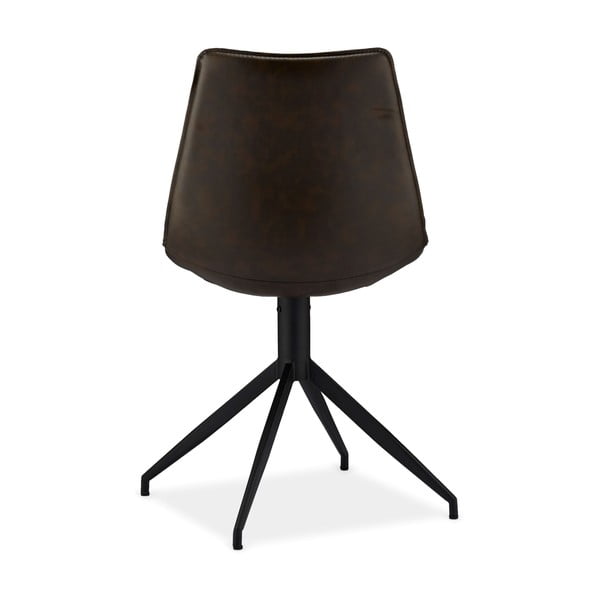 Tmavohnedé otočné jedálenské stoličky v súprave 2 ks Isabel – Furnhouse-image-2