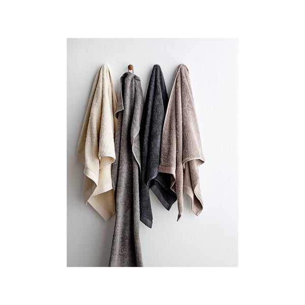 Hnedý froté bavlnený uterák 30x30 cm Comfort – Södahl-image-3