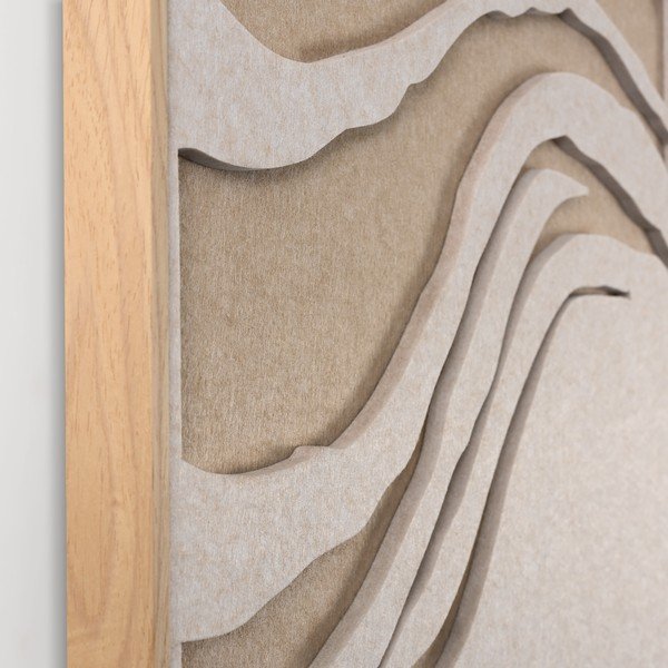 3D obraz s rámom/akustický 62x62 cm Sacred Silence 2 – Malerifabrikken-image-4