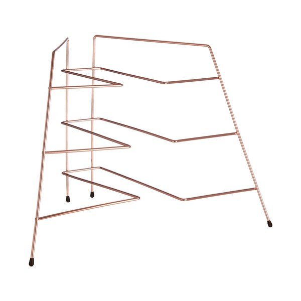 Kovová prídavná polička v medenej farbe 37x25 cm Rowan – Premier Housewares
