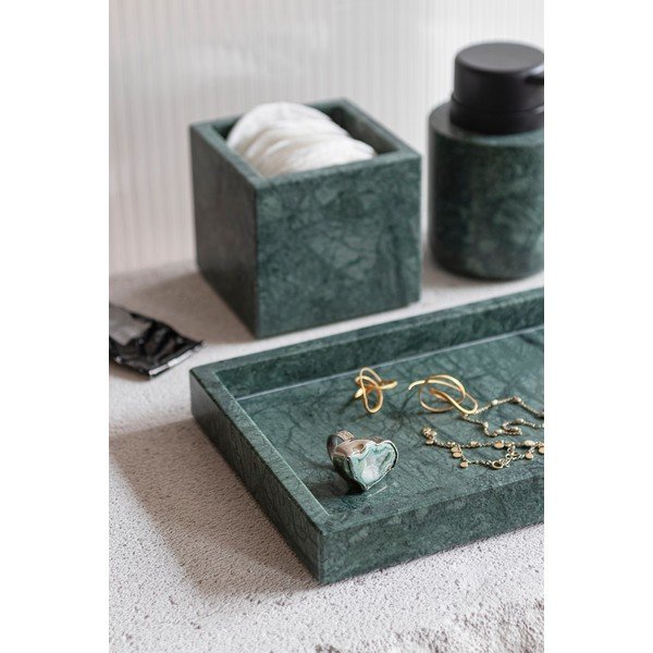 Mramorová dekoratívna tácka 16x31 cm Marble – Mette Ditmer Denmark-image-1