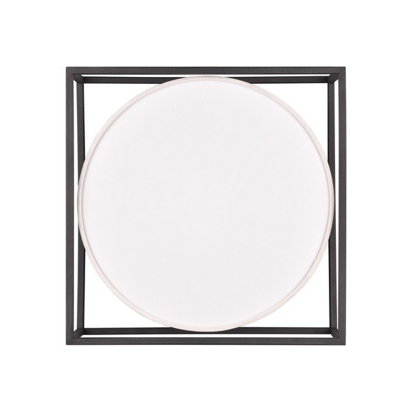 Matne čierno-béžové stropné svietidlo 30x30 cm Ross – Trio-image-2