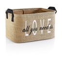 Úložný košík z juty 30x22x30 cm – Mioli Decor