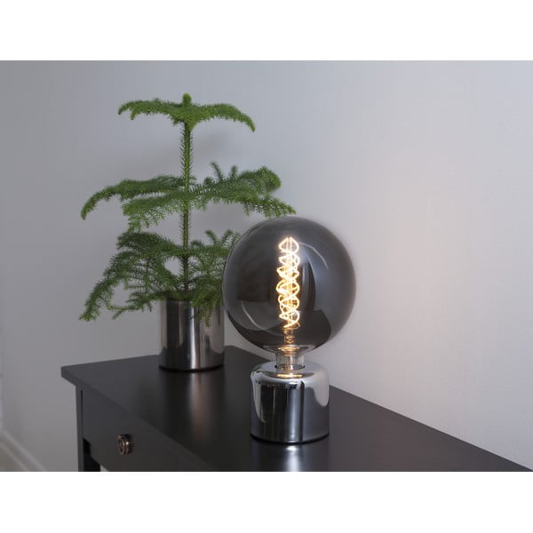 Lampová noha v striebornej farbe 10 cm Glans – Star Trading-image-2