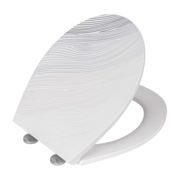 Záchodová doska s automatickým zatváraním 38 x 44,5 cm Menin – Wenko-image-2