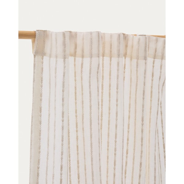Béžový záves 140x270 cm Arami – Kave Home-image-4