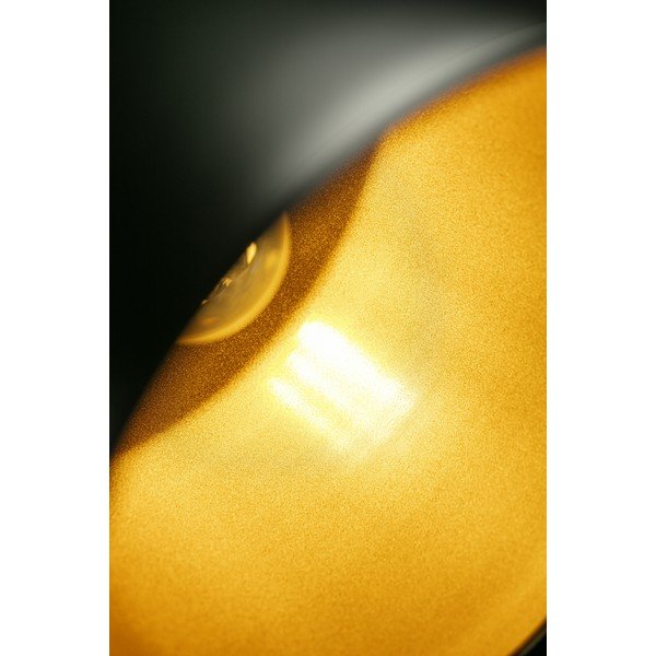 Čierne závesné svietidlo s kovovým tienidlom ø 32 cm Goa – GTV-image-3