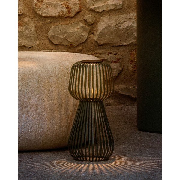 LED stolové stmievateľné solárne vonkajšie svetlo (výška 42 cm) Reiba – Kave Home-image-1