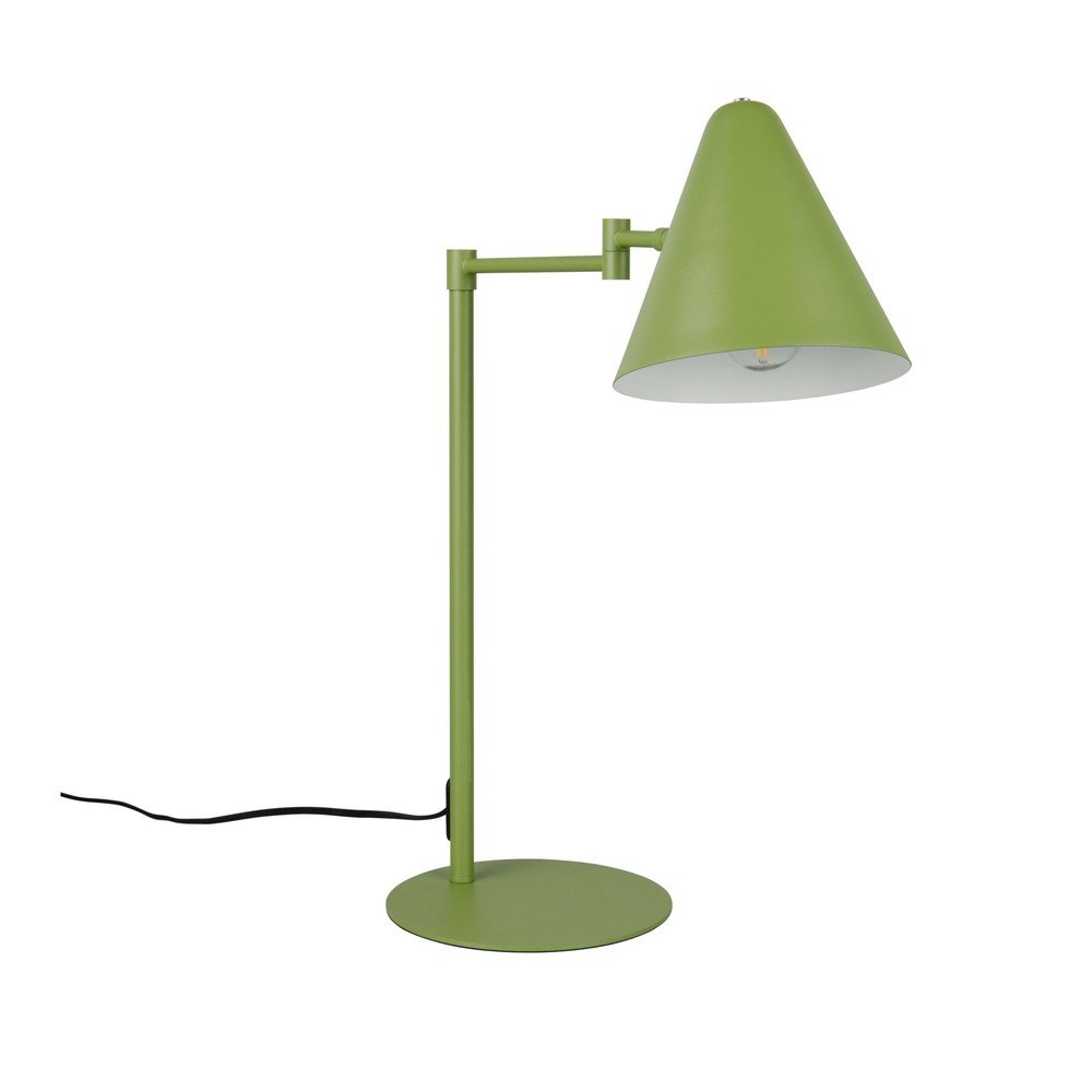 E-shop Zelená stolová lampa s ohýbateľnou konštrukciou (výška 50,5 cm) Cosima – Trio