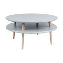Tmavosivý konferenčný stolík Ragaba UFO, Ø 70 cm