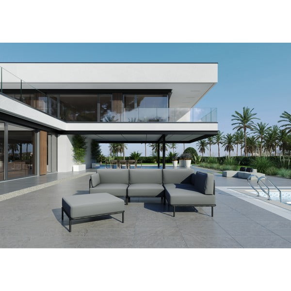 Svetlosivá záhradná modulárna pohovka 234 cm Salve – Sit Sit-image-1