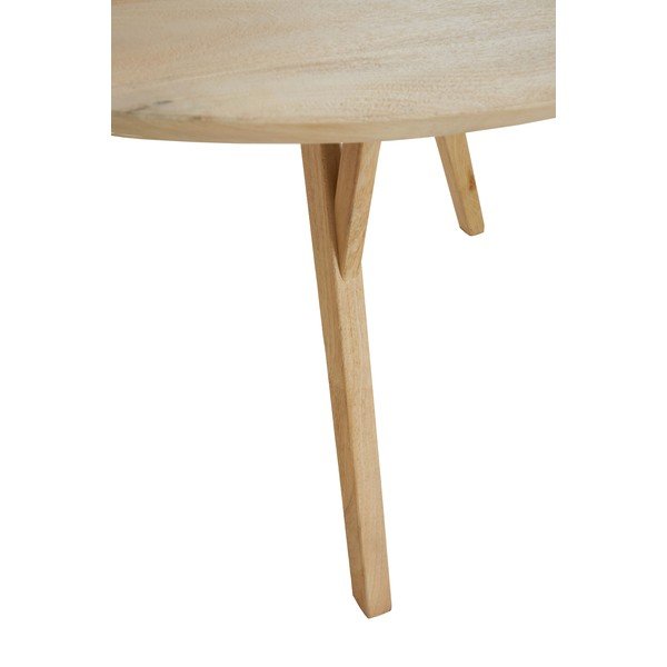 Okrúhly jedálenský stôl z mangového dreva ø 120 cm Quenza – Light & Living-image-4