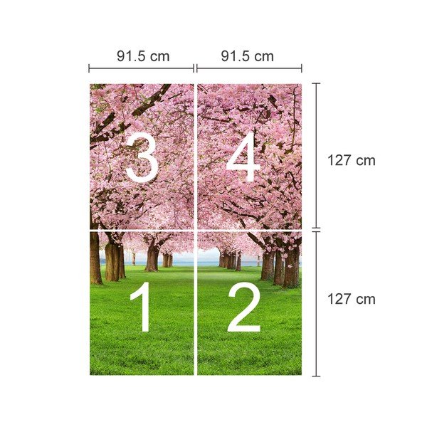 Veľkoformátová tapeta Cherry Trees-image-3